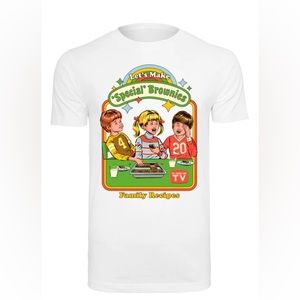 Women’s Let’s Make Special Brownies Graphic Short Sleeve Cotton Tee